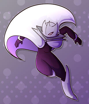 Purple Portrait