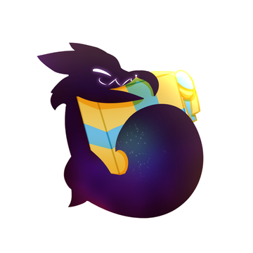 Cheeky Fox Sticker